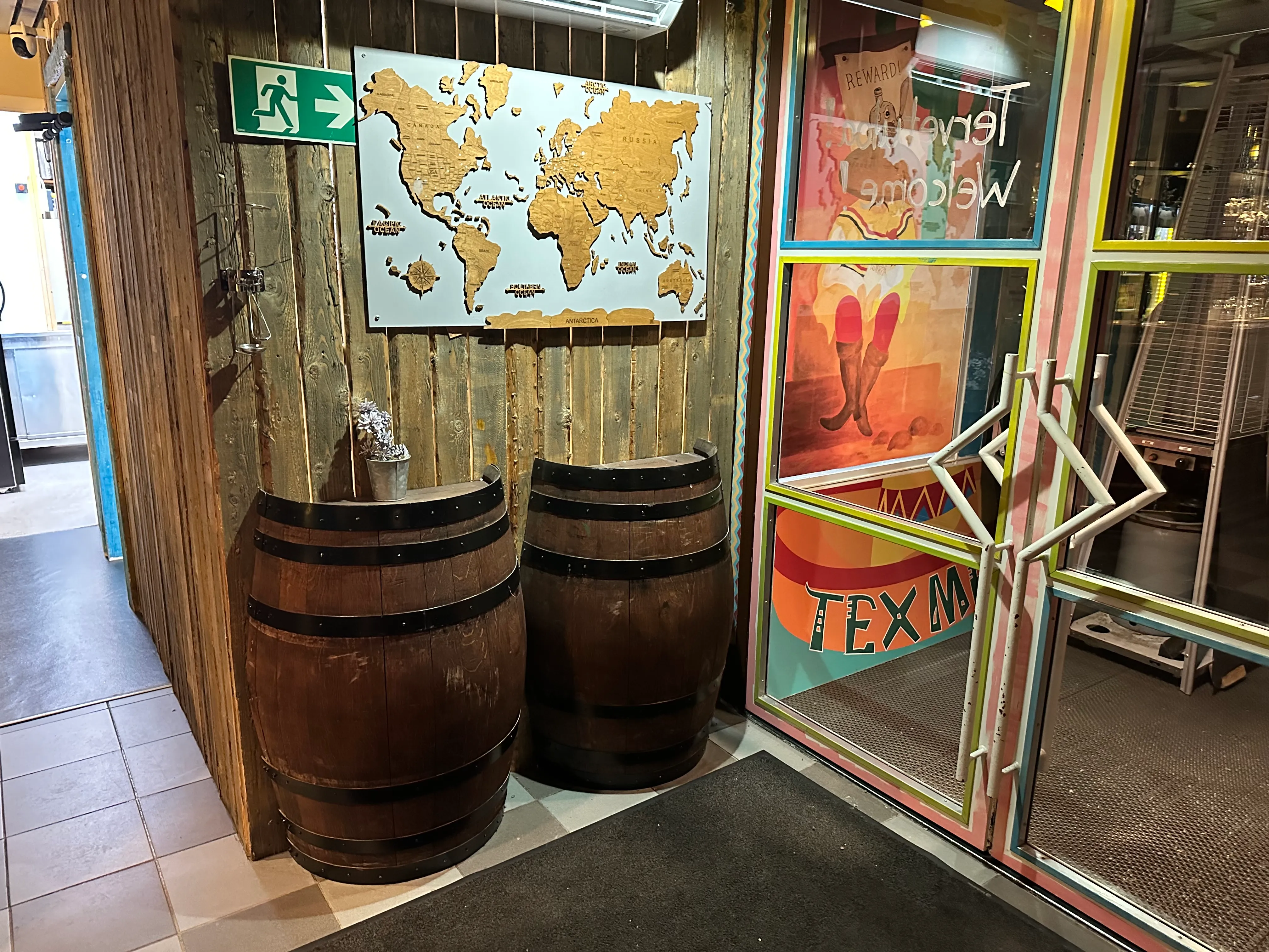 Cantina Fiestan sisäänkäynti