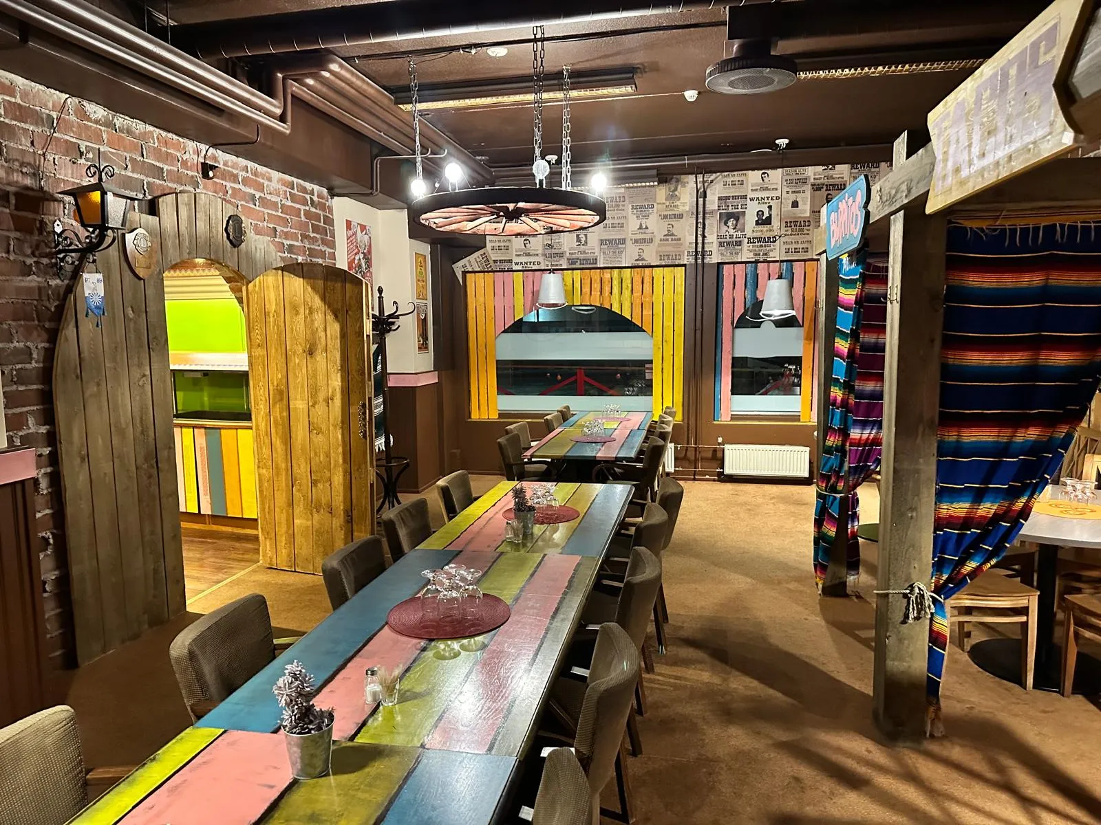 Cantina Fiesta kabinetti — yksityinen tila